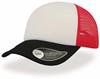 Atlantis AT505 Rapper Cap - White/Red/Black - One Size