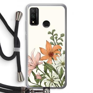 Floral bouquet: Huawei P Smart (2020) Transparant Hoesje met koord