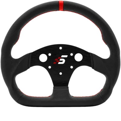 Simagic P-325D steering wheel rim (K), 325mm - leather