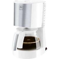 MELITTA 1017-03 Enjoy Top Glass koffiezetapparaat Wit / geborsteld staal 1017-03