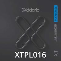 D'Addario XTPL016 Plain Steel XT Losse Snaar .016