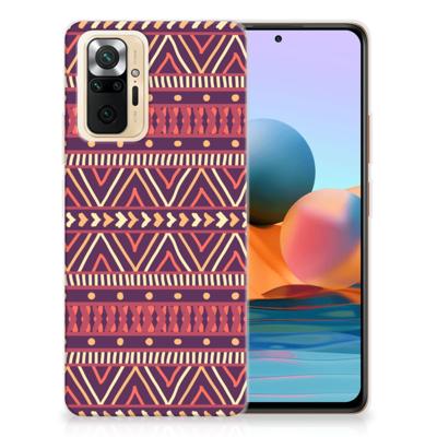 Xiaomi Redmi Note 10 Pro | TPU bumper | Aztec Paars