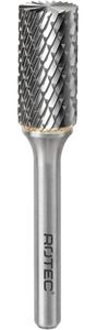 Rotec HM-Stiftfrees, model B - Z6 / Kruisvertand / ø16x25x70xø6mm - 4311601