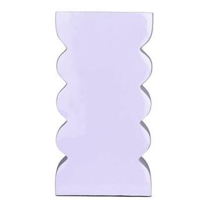 Zuiver Curves Vaas L - Shiny Lilac