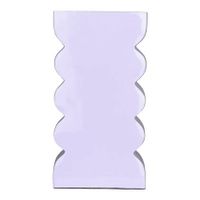 Zuiver Curves Vaas L - Shiny Lilac