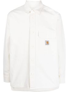 Carhartt WIP chemise en coton à patch logo - Blanc