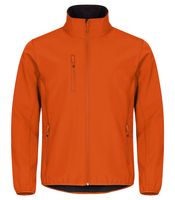 Clique 0200910 Classic Softshell Jacket - Diep Oranje - XS