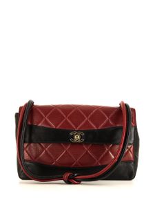 CHANEL Pre-Owned Sac à main en cuir matelassé - Rouge