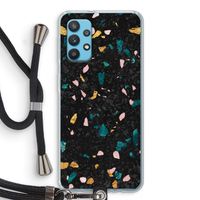 Terrazzo N°10: Samsung Galaxy A32 4G Transparant Hoesje met koord