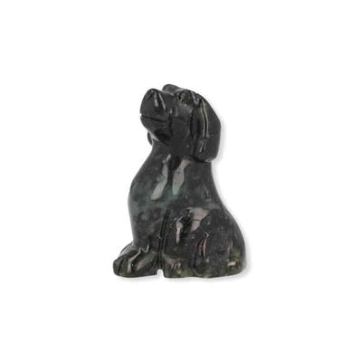Hond van Edelsteen Zoisiet