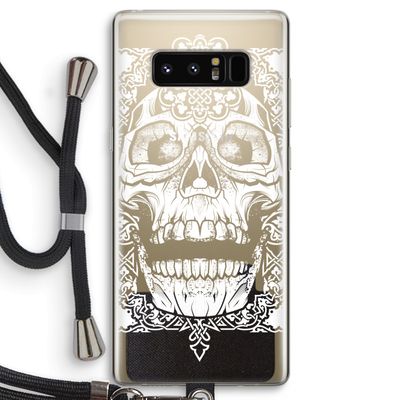 Seek & Destroy: Samsung Galaxy Note 8 Transparant Hoesje met koord