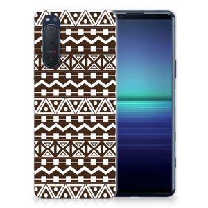 Sony Xperia 5II TPU bumper Aztec Brown