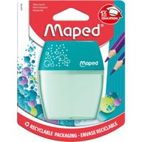 Maped potloodslijper Shaker, 2 gaats, geassorteerde kleuren, blister van 1 stuk