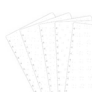 Set Extra Pagina's-A4 - puntjes