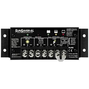 Morningstar Sunsaver SS-6L 12V Laadregelaar voor zonne-energie PWM 12 V 6 A