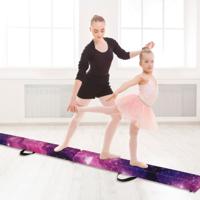 2,1M Zweedse Balk Gymnastiek Training Opvouwbaar Duurzaam Fitness Paars Ster