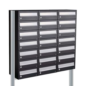 Allux Hive Set 3-Breed, 7-Hoog Op Statief Zwart - 40030070_3x7s