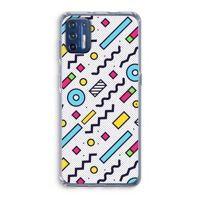 8-bit N°8: Motorola Moto G9 Plus Transparant Hoesje