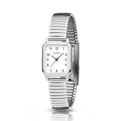 Olympic Horloge Britt Zilver/Wit