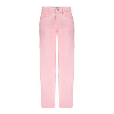Frankie & Liberty Zomer jeans broek - straight leg meisjes - roze - Frankie
