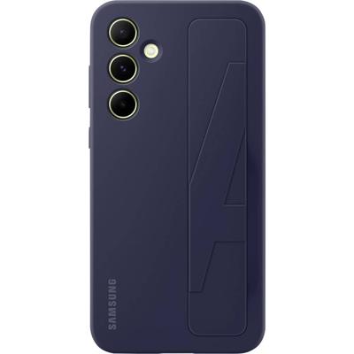 Samsung Standing Grip Case Backcover Samsung Galaxy A55 5G Zwart Stootbestendig