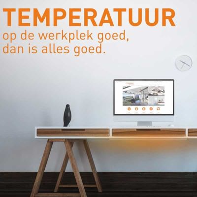 infrarood Bureauverwarming Desk 2.0 elektrisch 80W warmte ideaal voor thuiswerkplek met schakelaar