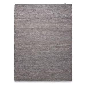 Nordic Weavers Wollen vloerkleed Lett - grijs - 90x160 cm