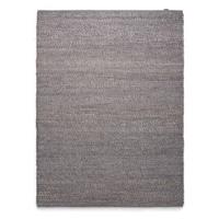 Nordic Weavers Wollen vloerkleed Lett - grijs - 90x160 cm