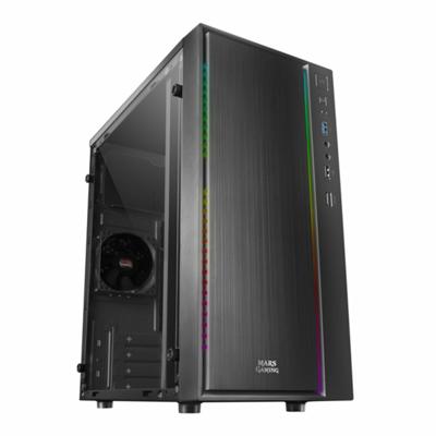Micro ATX/ITX Mini tower BehuizingBehuizing Mars Gaming MCM Zwart