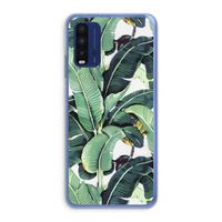 Bananenbladeren: Xiaomi Redmi 9T Transparant Hoesje