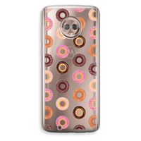 Donuts: Motorola Moto G6 Transparant Hoesje Donuts: Motorola Moto G6 Transparant Hoesje