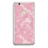 Abstract Painting Pink: Huawei Ascend P10 Lite Transparant Hoesje
