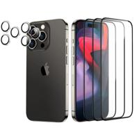 iPhone 15 Pro Armorite Screen Protector Set - 3 Screen Protectors + 2 Sets of Lens Protectors iPhone 15 Pro Armorite Screen Protector Set - 3 Screen Protectors + 2 Sets of Lens Protectors
