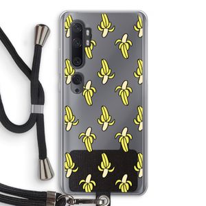Bananas: Xiaomi Mi Note 10 Pro Transparant Hoesje met koord