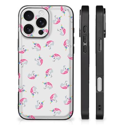 Back Case voor iPhone 16 Pro Unicorns