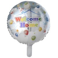Folieballon Welcome Home Balloons (45cm) - thumbnail