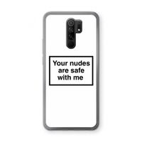 Safe with me: Xiaomi Redmi 9 Transparant Hoesje