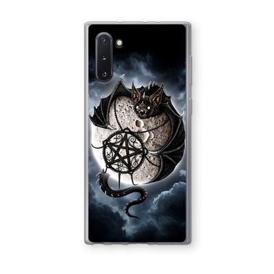 Volle maan: Samsung Galaxy Note 10 Transparant Hoesje