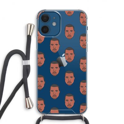 Kanye Call Me?: iPhone 12 Transparant Hoesje met koord