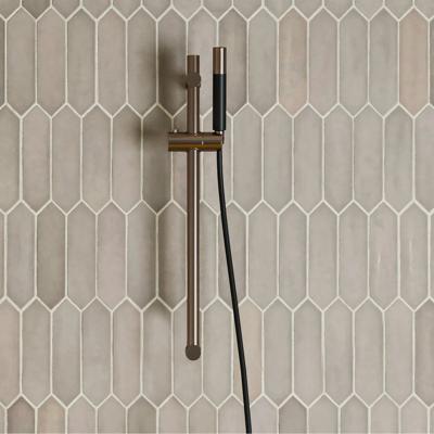 Glijstang set SaniClear Antique | 60 cm | Incl.Handdouche en Doucheslang | Verouderd messing