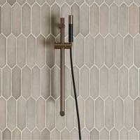 Glijstang set SaniClear Antique | 60 cm | Incl.Handdouche en Doucheslang | Verouderd messing