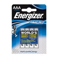 Energizer Ultimate Lithium FR03 AAA Blister 4 stuks - thumbnail