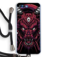 Hell Hound and Serpents: Honor 10 Transparant Hoesje met koord