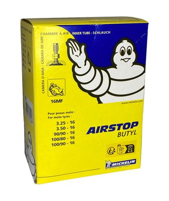 Michelin Binnenband 16-3.25/3.50 / 100/80 100/90 / 90/90-16 recht ventiel