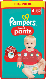 Pampers Pampers Baby Dry Pants Gr.4 9-15kg 62 Stk.