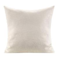 2e Halve Prijs Leen Bakker - Sierkussen Clint - Ecru - 45x45 Cm - Polyester - Crème