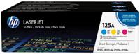 HP toner 125A, 1 400 pagina&apos;s, OEM CF373AM, 3 kleuren