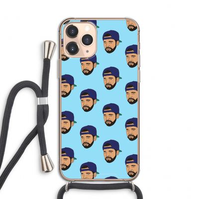 Drake Away: iPhone 11 Pro Transparant Hoesje met koord