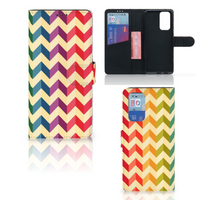 OnePlus 9 Pro Telefoon Hoesje Zigzag Multi Color - thumbnail