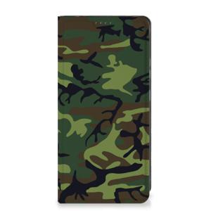 Samsung Galaxy Xcover 7 Hoesje met Magneet Army Dark